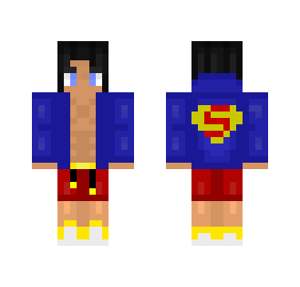 Evelye | Beach Superman - Male Minecraft Skins - image 2