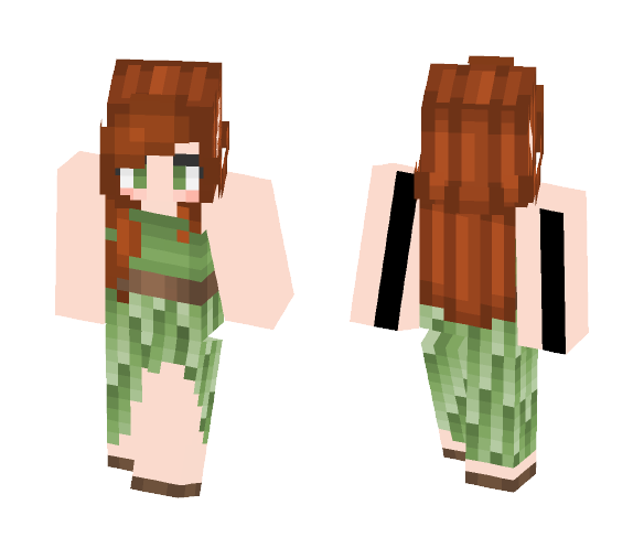Elf [Better in 3D] - Female Minecraft Skins - image 1