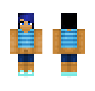 If Lapis was a human {SU} - Female Minecraft Skins - image 2