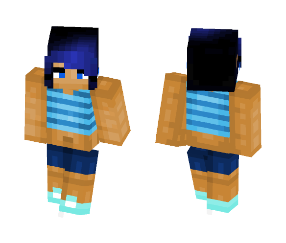 If Lapis was a human {SU} - Female Minecraft Skins - image 1