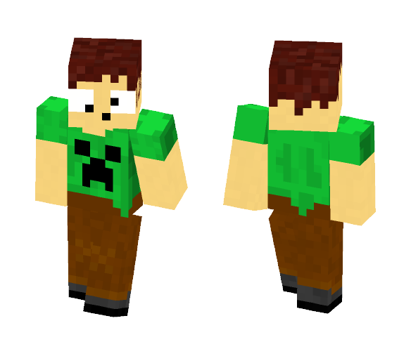 That wannabe gamer - Male Minecraft Skins - image 1