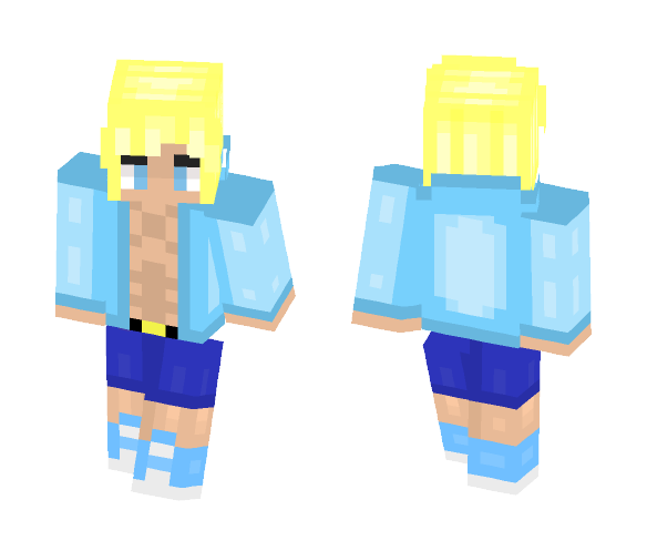 Evelye | Cute Blonde Boy ;3 - Boy Minecraft Skins - image 1