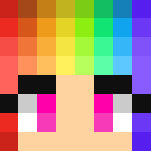 Rainbow Girl by Wozptz - Girl Minecraft Skins - image 3
