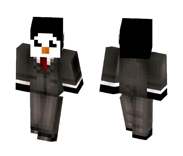 Classy Penguin - Male Minecraft Skins - image 1