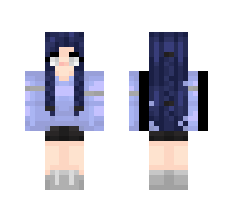 Elven Blue - Female Minecraft Skins - image 2