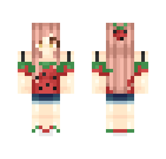 Strawberry Summer Girl :3 - Girl Minecraft Skins - image 2