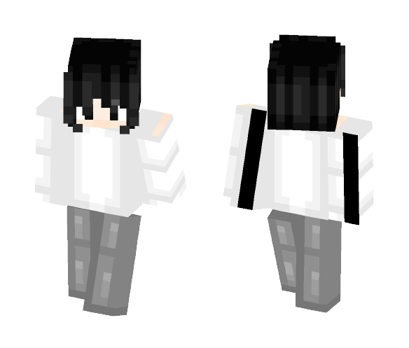 L ~ Death Note - Male Minecraft Skins - image 1