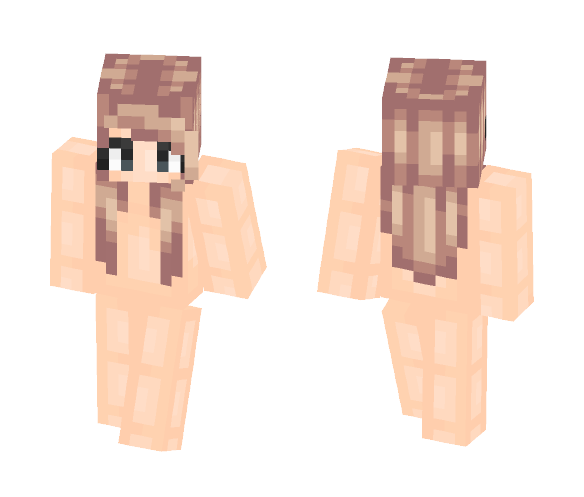 Light Brown hair base - Female Minecraft Skins - image 1