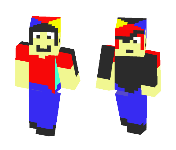 4 FACE! - Male Minecraft Skins - image 1