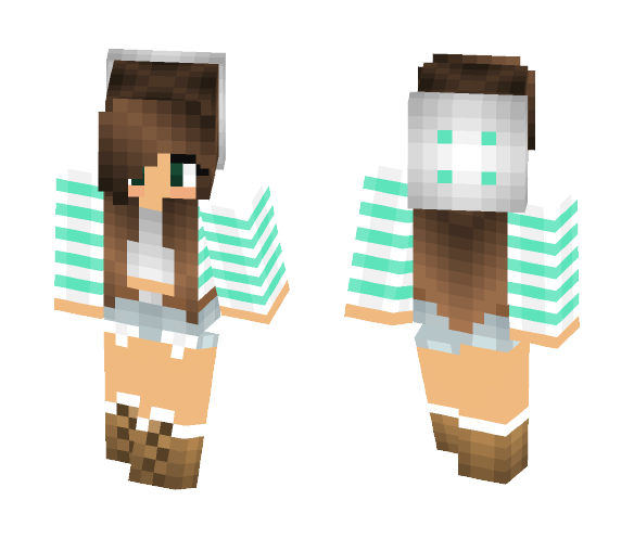Cute Teenaged Girl - Cute Girls Minecraft Skins - image 1