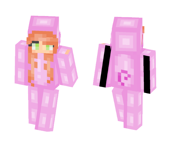 pig onesie - Female Minecraft Skins - image 1