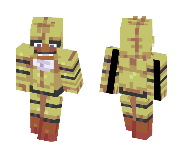 Pizza?!? (Chica) Fnaf series - - Female Minecraft Skins - image 1