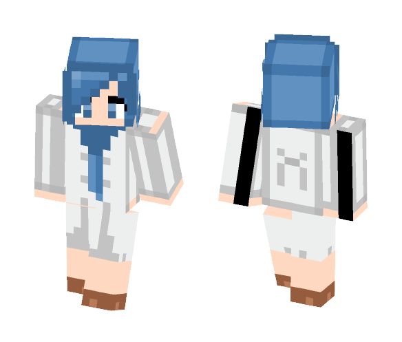 glow- Hatsune Miku - Female Minecraft Skins - image 1