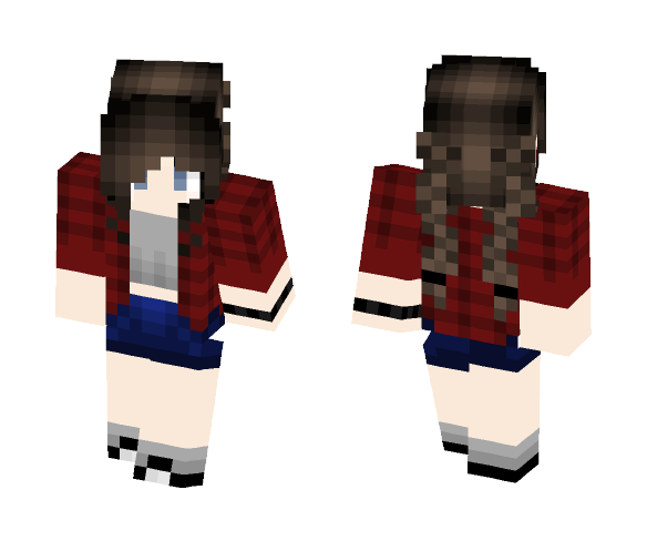~Edgy Girl (>*-*)> - Girl Minecraft Skins - image 1