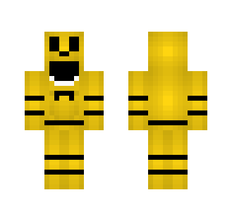 Golden Freddy Fazbear - Male Minecraft Skins - image 2