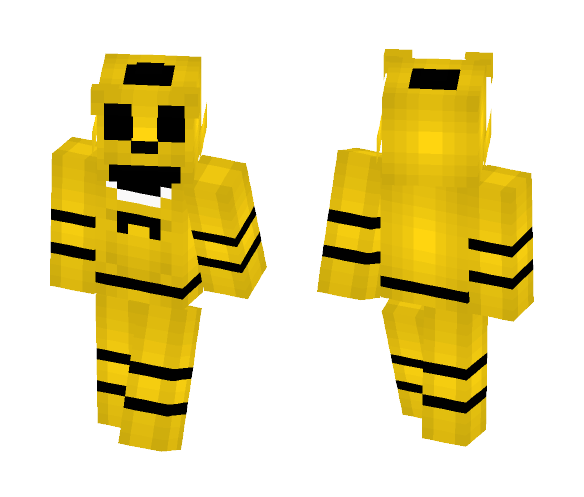 Golden Freddy Fazbear - Male Minecraft Skins - image 1