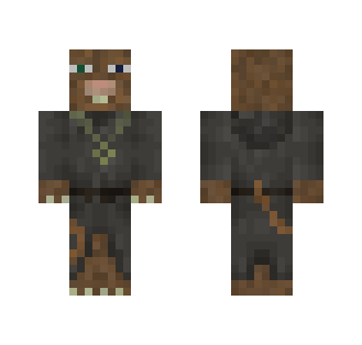 Brown Rat Man - Male Minecraft Skins - image 2