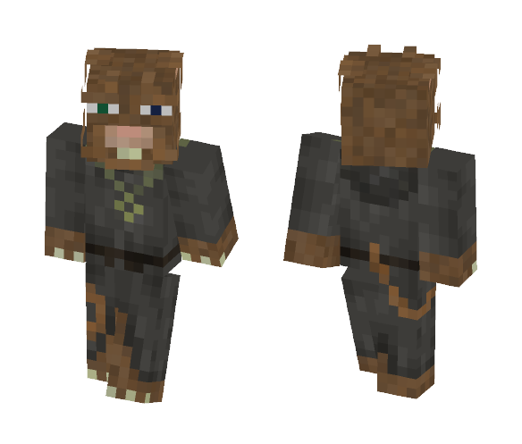 Brown Rat Man - Male Minecraft Skins - image 1