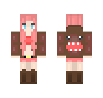 Evelye | Girl with Domo Hoodie - Girl Minecraft Skins - image 2