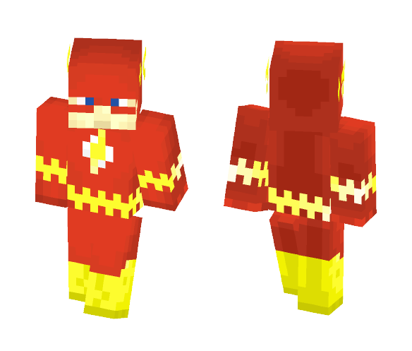 The Flash Original Suit - Comics Minecraft Skins - image 1