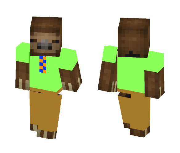 ZooTopia Sloth - Male Minecraft Skins - image 1