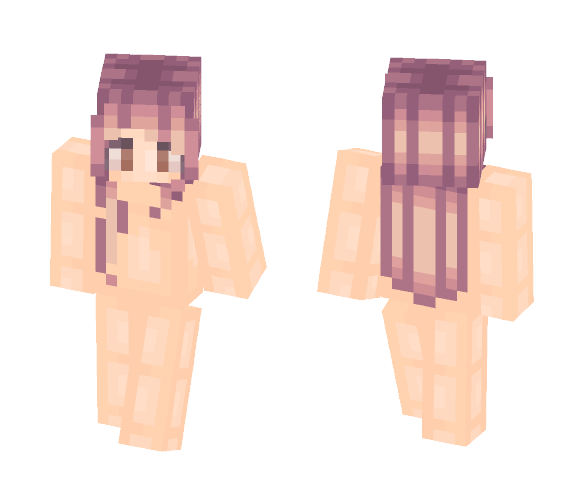 Purple Maroon Hair base - Female Minecraft Skins - image 1