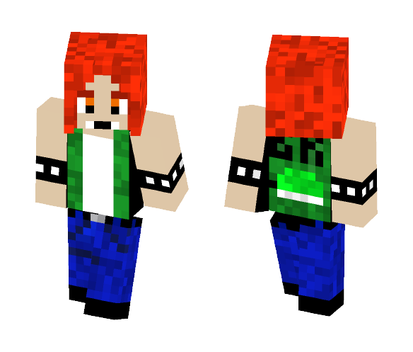 Humanized Bowser Koopa - Male Minecraft Skins - image 1