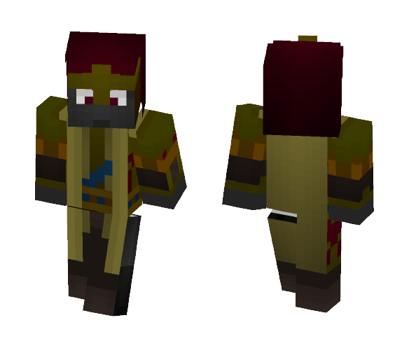 Dark Elf Mercenary - Male Minecraft Skins - image 1