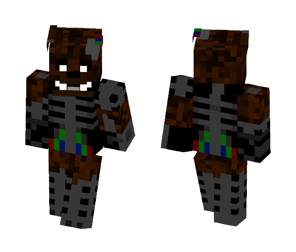 Ignited Foxy - Male Minecraft Skins - image 1
