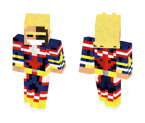 All Might - Male Minecraft Skins - image 1