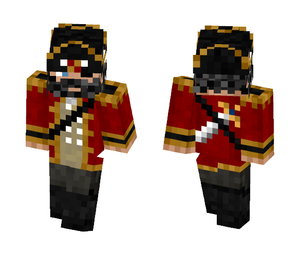 The Red Captain - Male Minecraft Skins - image 1