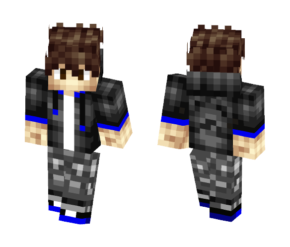 HoshAlpaca's youtuber skin! - Male Minecraft Skins - image 1