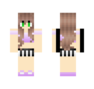 ~The Purple Loving Teenager~ :3 - Female Minecraft Skins - image 2