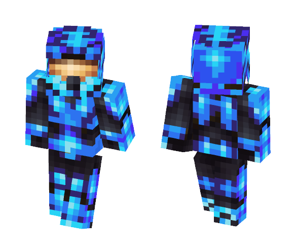 Blue halo - Male Minecraft Skins - image 1