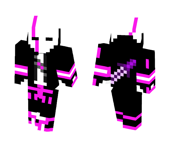 Pink skully - Male Minecraft Skins - image 1