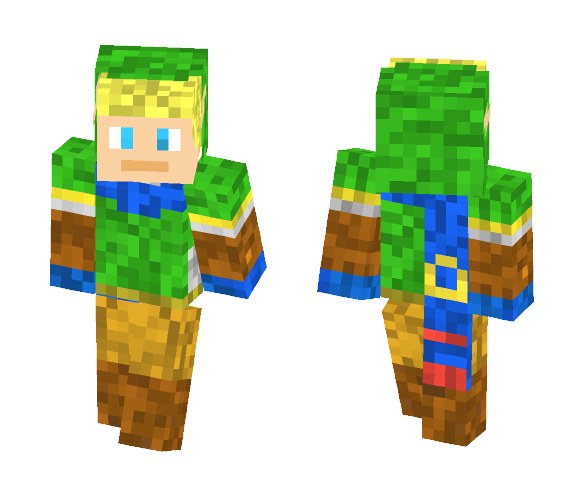 Hyrule warriors link - Male Minecraft Skins - image 1