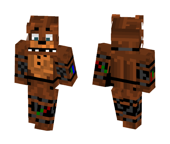 Withered Freddy - Male Minecraft Skins - image 1