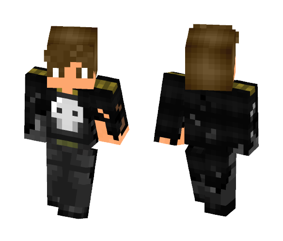 JacksonGhoul (Cyborg-Armed PVP) - Male Minecraft Skins - image 1