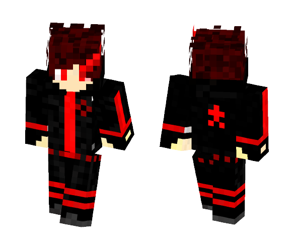 flame guy - Male Minecraft Skins - image 1