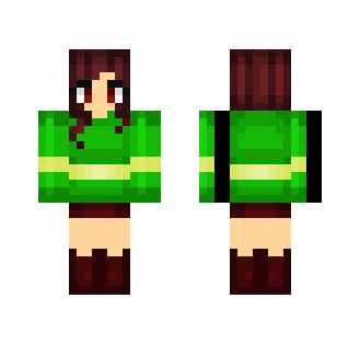 UnderTale- Chara - Female Minecraft Skins - image 2
