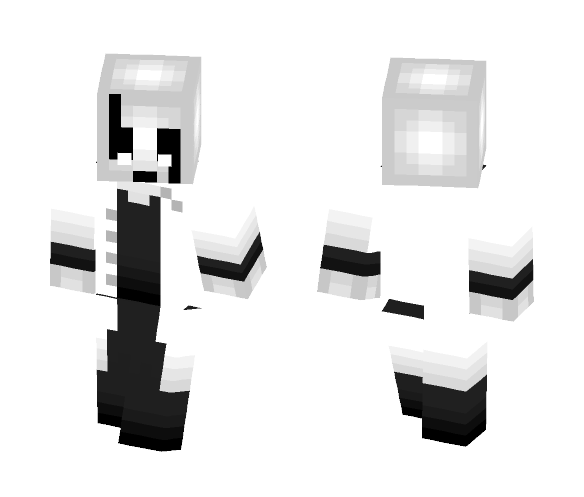 Dr. Gaster and Hello! - Other Minecraft Skins - image 1