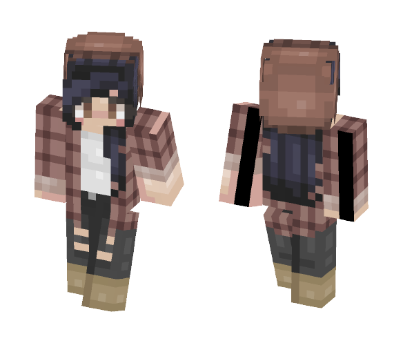 ☁ | Rock 'n' Roll // Contest - Female Minecraft Skins - image 1