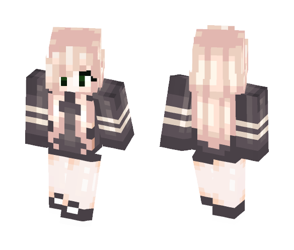Pink Girl (Edit) - Girl Minecraft Skins - image 1