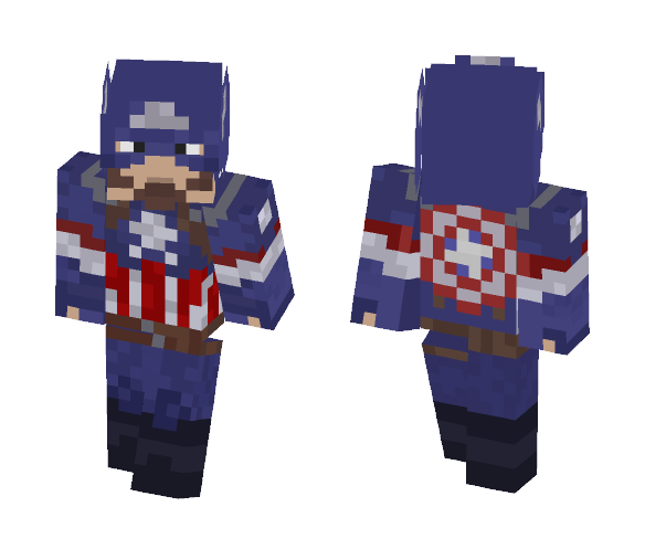 Captain America (Civil War) - Comics Minecraft Skins - image 1