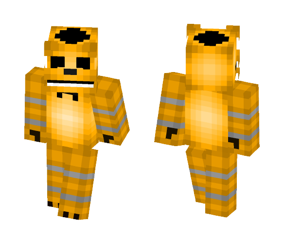 Golden Freddy - Male Minecraft Skins - image 1
