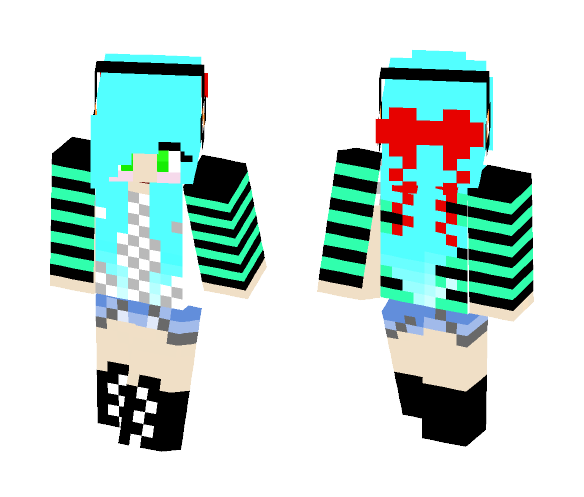 cute gamer - Female Minecraft Skins - image 1