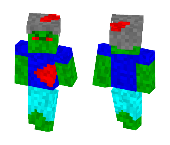 Bloody zombie - Male Minecraft Skins - image 1