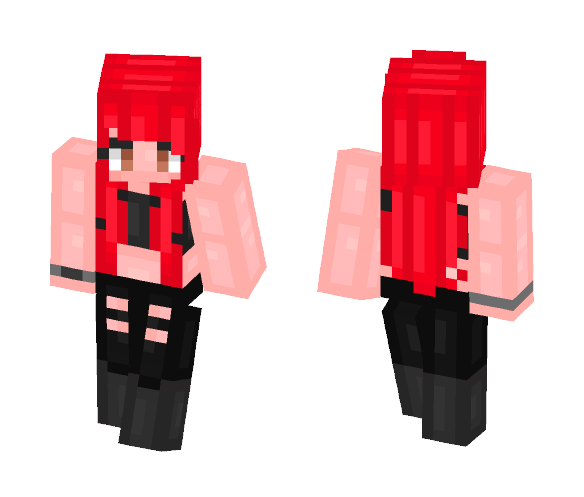 Can you feel my heart? ♥ - Female Minecraft Skins - image 1