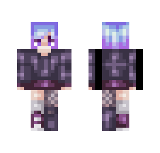 pastel goth thing - Male Minecraft Skins - image 2