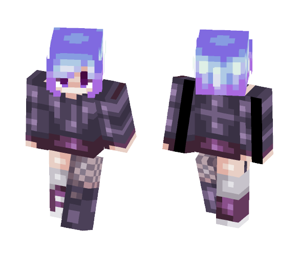 pastel goth thing - Male Minecraft Skins - image 1